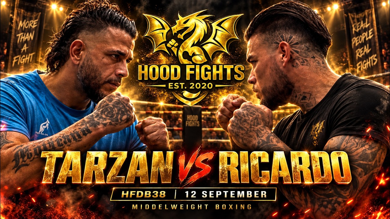 TARZAN VS RICARDO | #HFDB39 | #WAGA ŚREDNIA #boks #TKO