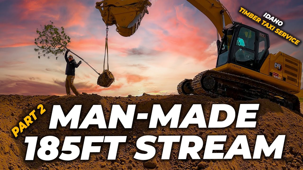 Мы добавили секретный скрытый водопад к ручью Insane Stream в Айдахо | Часть 2