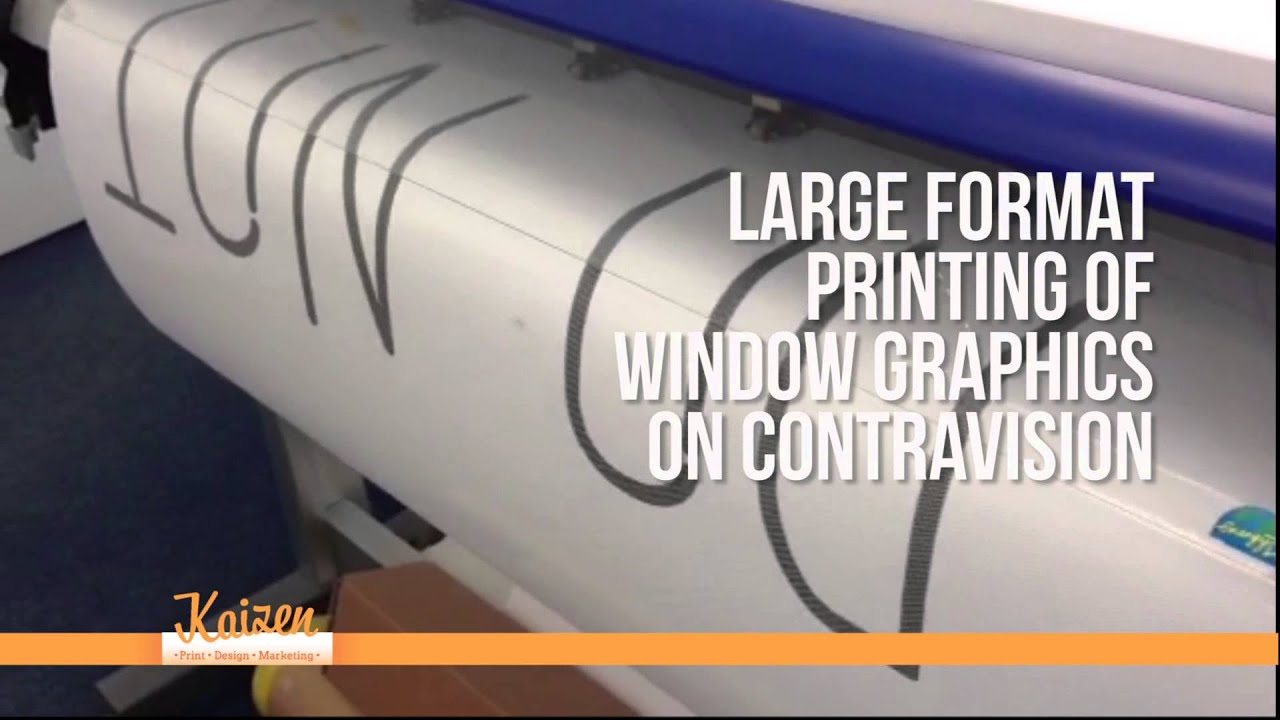 Large Format Printing on Contravision