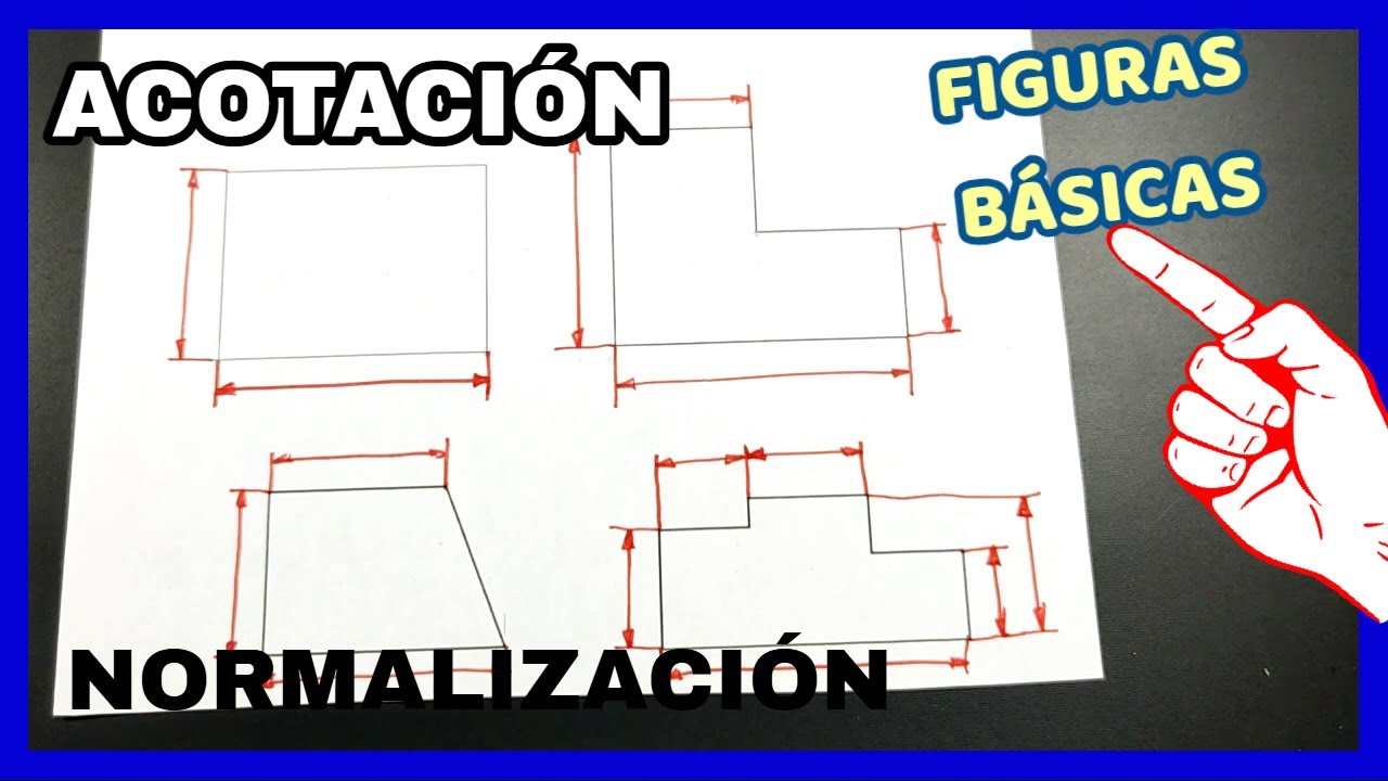 Acotación 4 figuras básicas 🏋️‍♂️