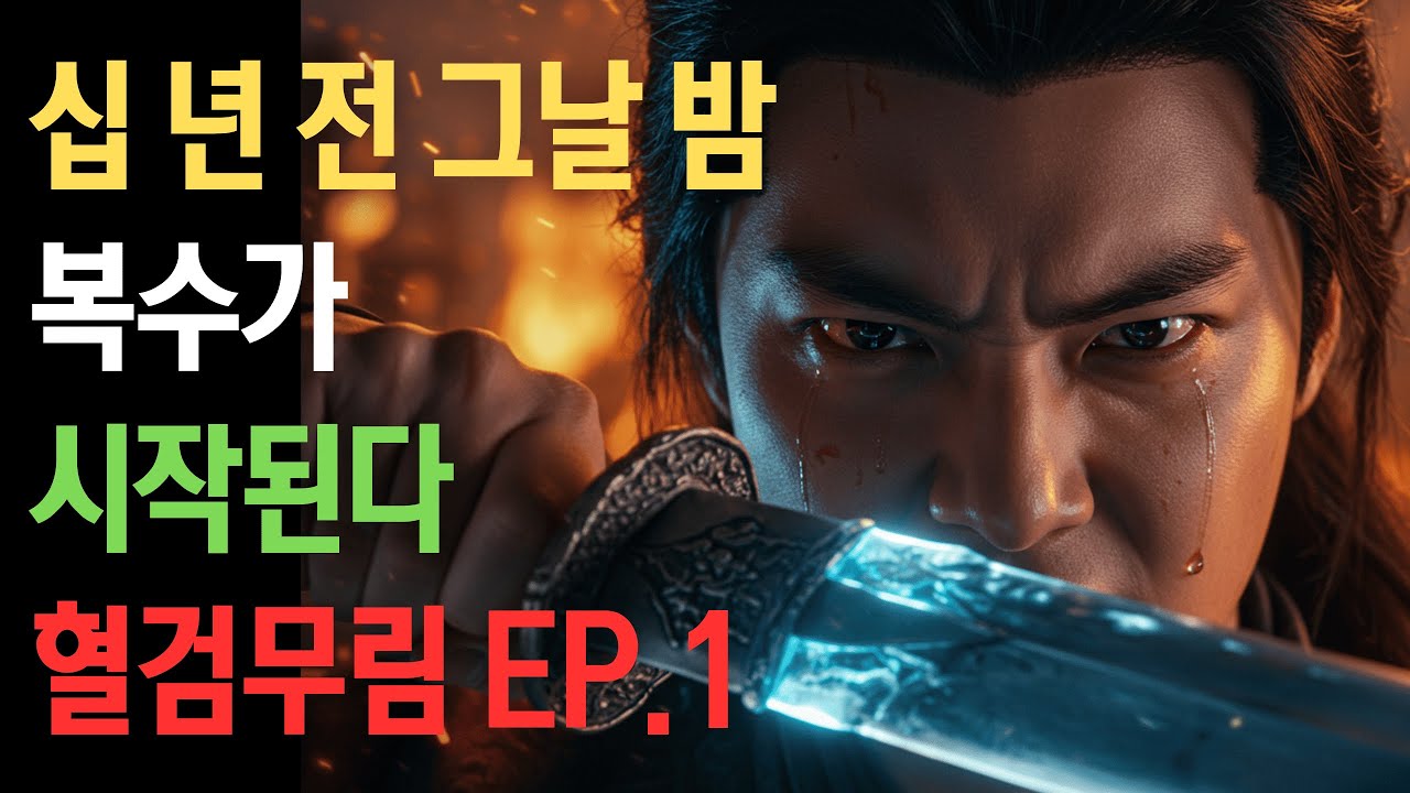 [정통무협] 십 년 전 멸문당한 천무문...유일한 생존자가 복수를 위해 돌아왔다 | 혈검무림 EP.1