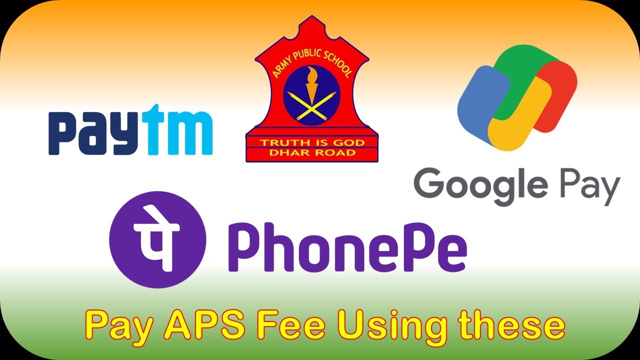 Pay APS School Fee Using UPI ID | PayTm, PhonePe ya Google Pay se APS School fee bhare.