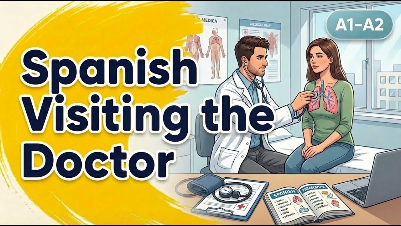 🎥 Learn Spanish Visiting the Doctor | Beginners A1-A2
