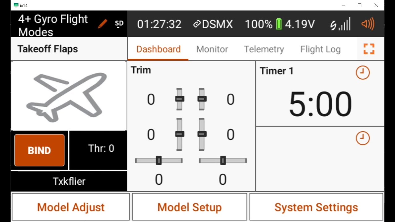 How to Use a Logical Switch to Control the Gyro Modes