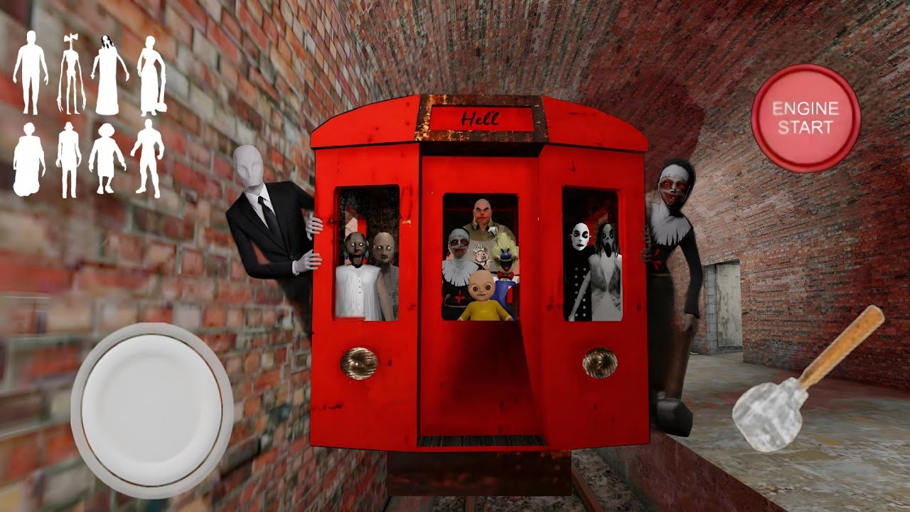 What if i Played as All Bosses in Granny 3 | Granny 3 Train Escape