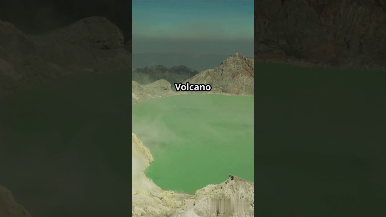 Kawah Ijen, the Blue Lava 🌋. #volcano #kawahijen #indonesia #blue #lava #flame #active #tourists