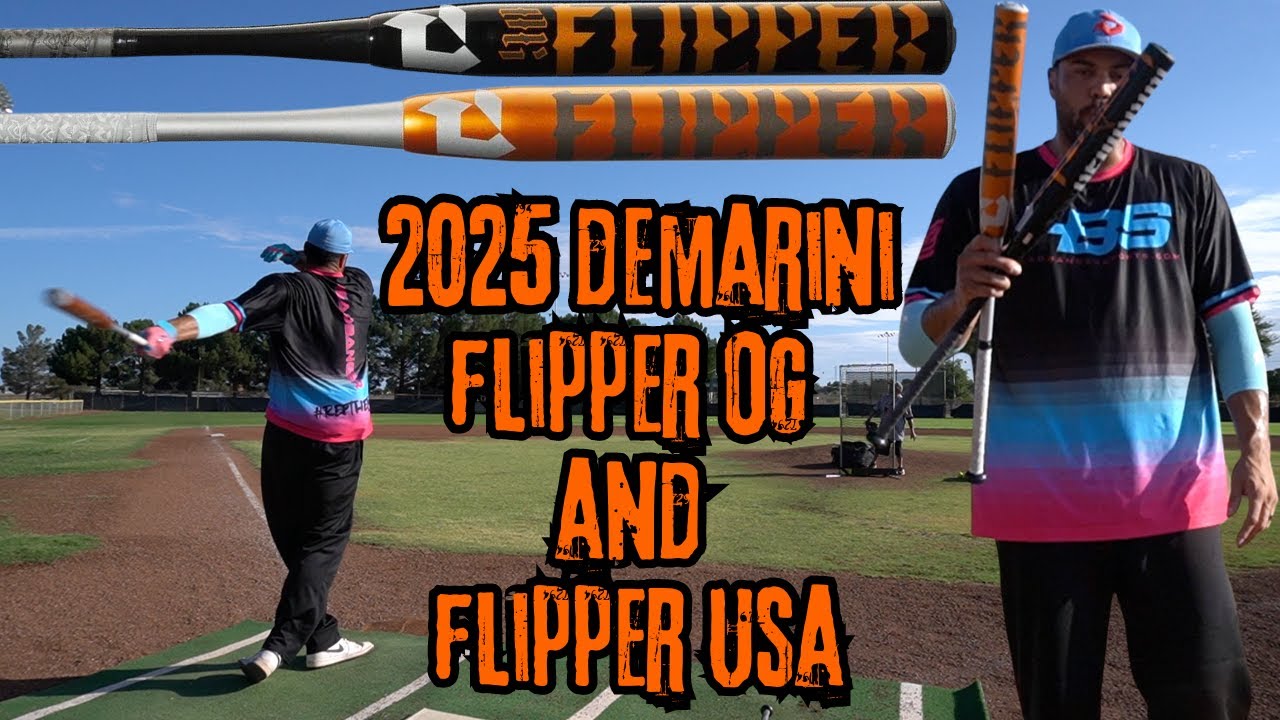 Hitting the 2025 DeMarini Flippers | OG and USA | USA/ASA Slowpitch Bat Review