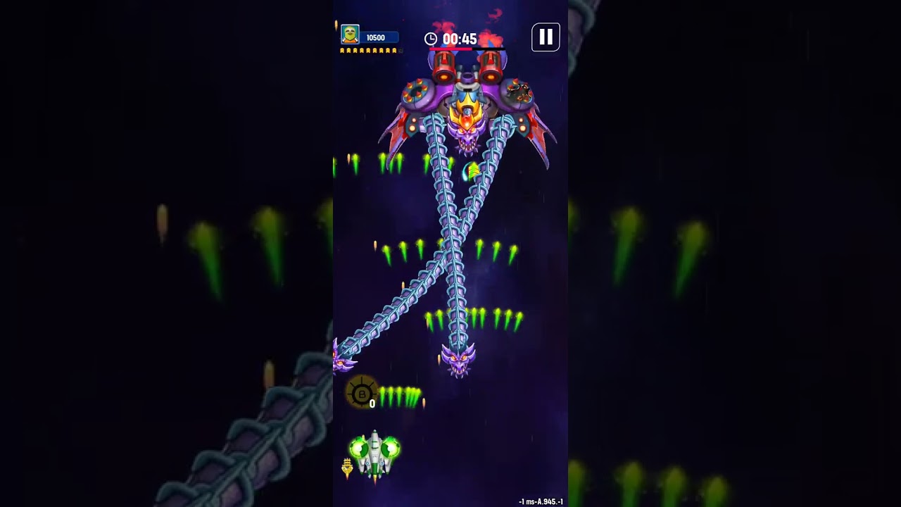 Most hard level on the  galaxcia game OMG😱😱😱😱😱😱😱😱