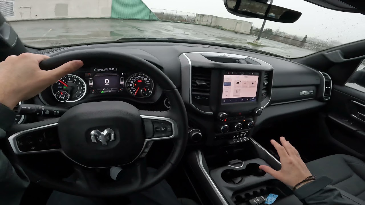 Обзор Ram 1500 Big Horn 2022 года от первого лица