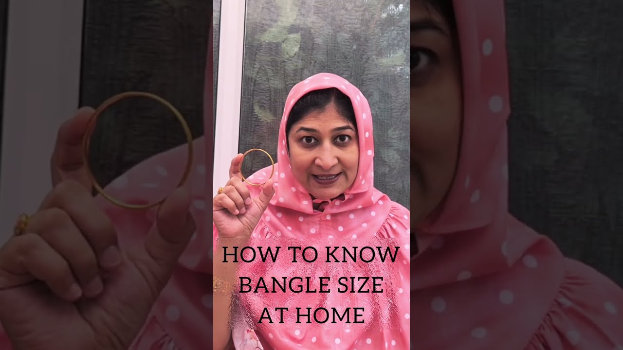 How to know your Bangle size correctly.