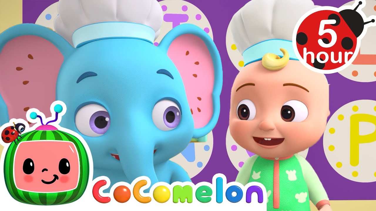🍰 Learn ABCs with Sweet Cupcakes! Fun Alphabet Song 🧁🎶+ More | Cocomelon's - JJ's Animal Time