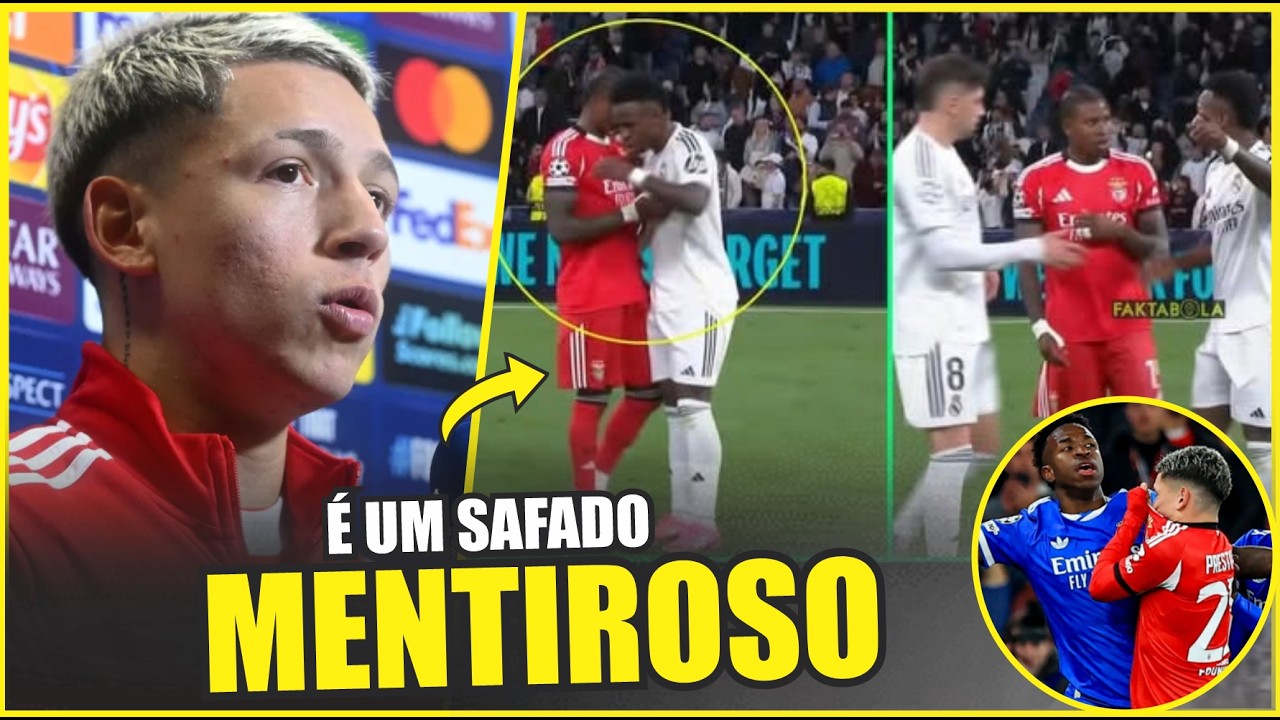 OLHA A ATITUDE DO JOGADOR DO BENFICA QUE REVOLTOU OS TORCEDORES E AGORA EXIGEM SUA SAÍDA DO CLUBE