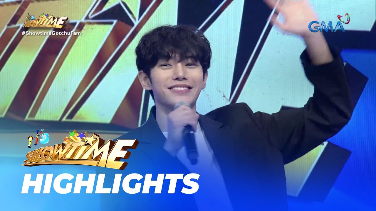 It's Showtime: Korean actor and singer Kim Wonshik, pinakilig ang madlang people!
