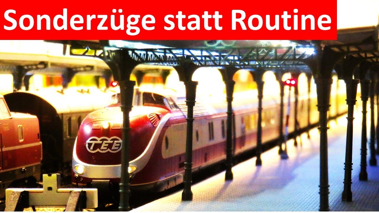 Sonderzüge - nach Pankow und weiter. Ideen für Deinen Wagenpark.