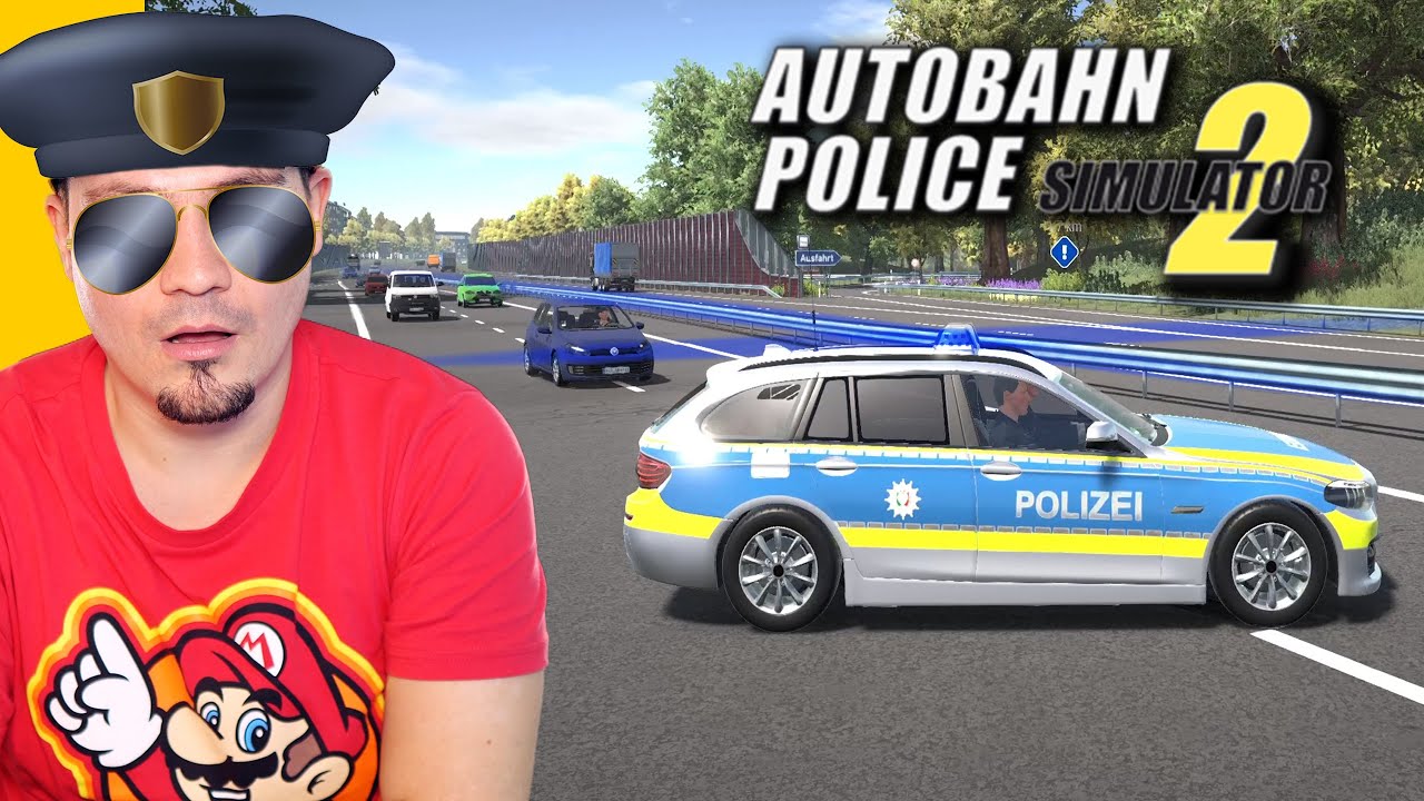 WSTĄPIŁEM DO NIEMIECKIEJ POLICJI! *drogówka* 👮‍♂️ Autobahn Police Simulator 2