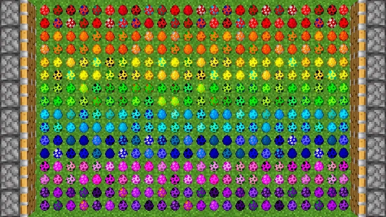 I Combined 1000x Minecraft Spawn Eggs…