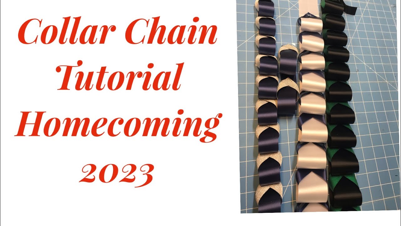 Collar Chain Tutorial #homecoming2023 #communityovercompetition