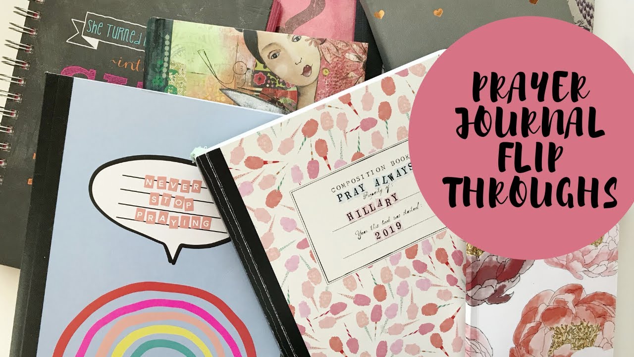 PAST PRAYER JOURNAL FLIP THROUGHS | How to prayer journal | Creative Faith & Co.