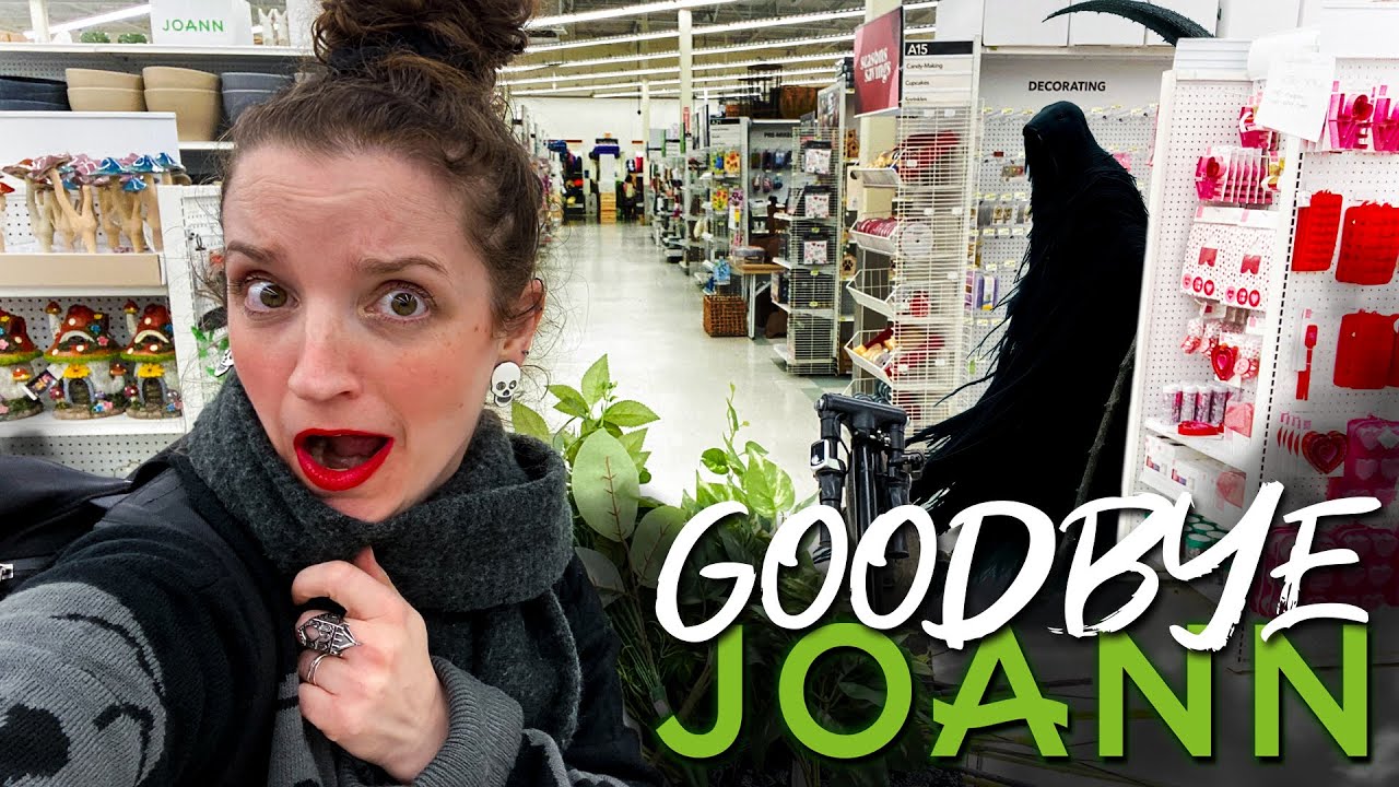 Shopping Liquidation Sales at Joann 💀❤️‍🩹