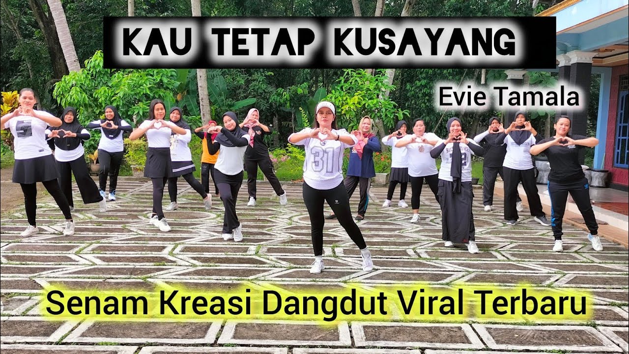 Kau Tetap KuSayang Koplo - Evie Tamala//Senam Kreasi dangdut viral //Fina kreasi 