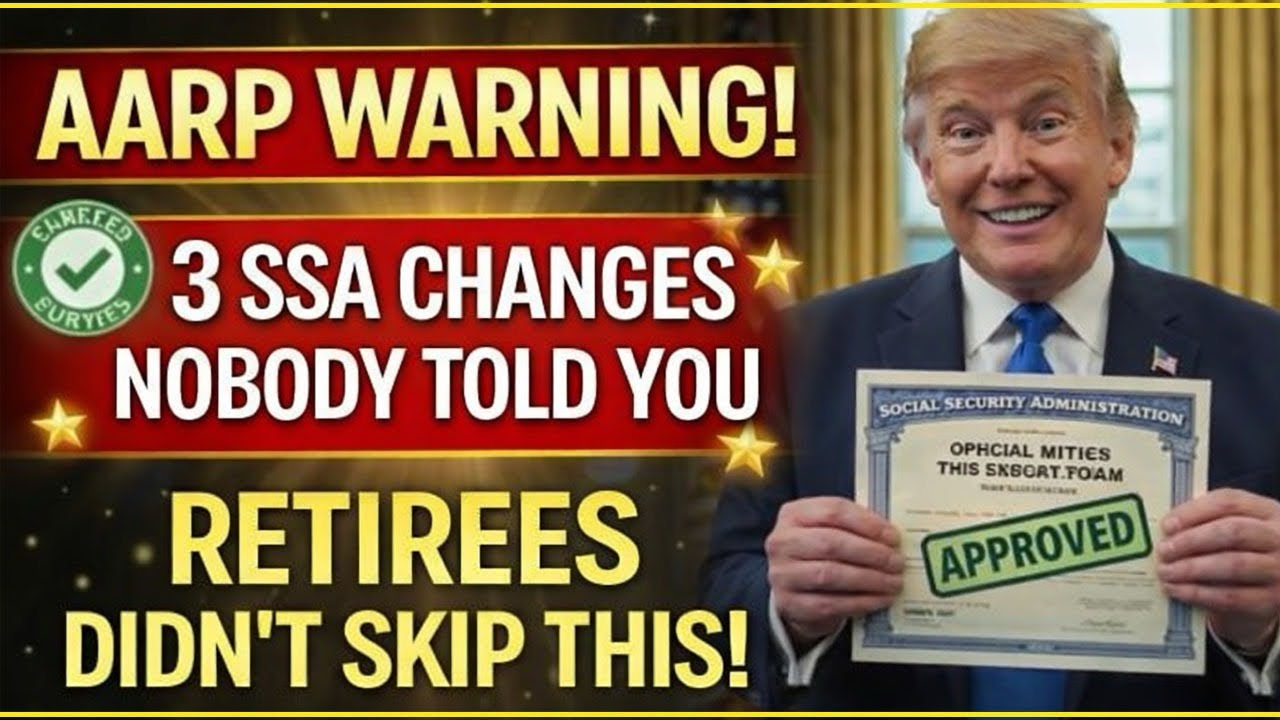 AARP Drops BOMBSHELL: 3 Social Security Changes Most Retirees Have NO IDEA About