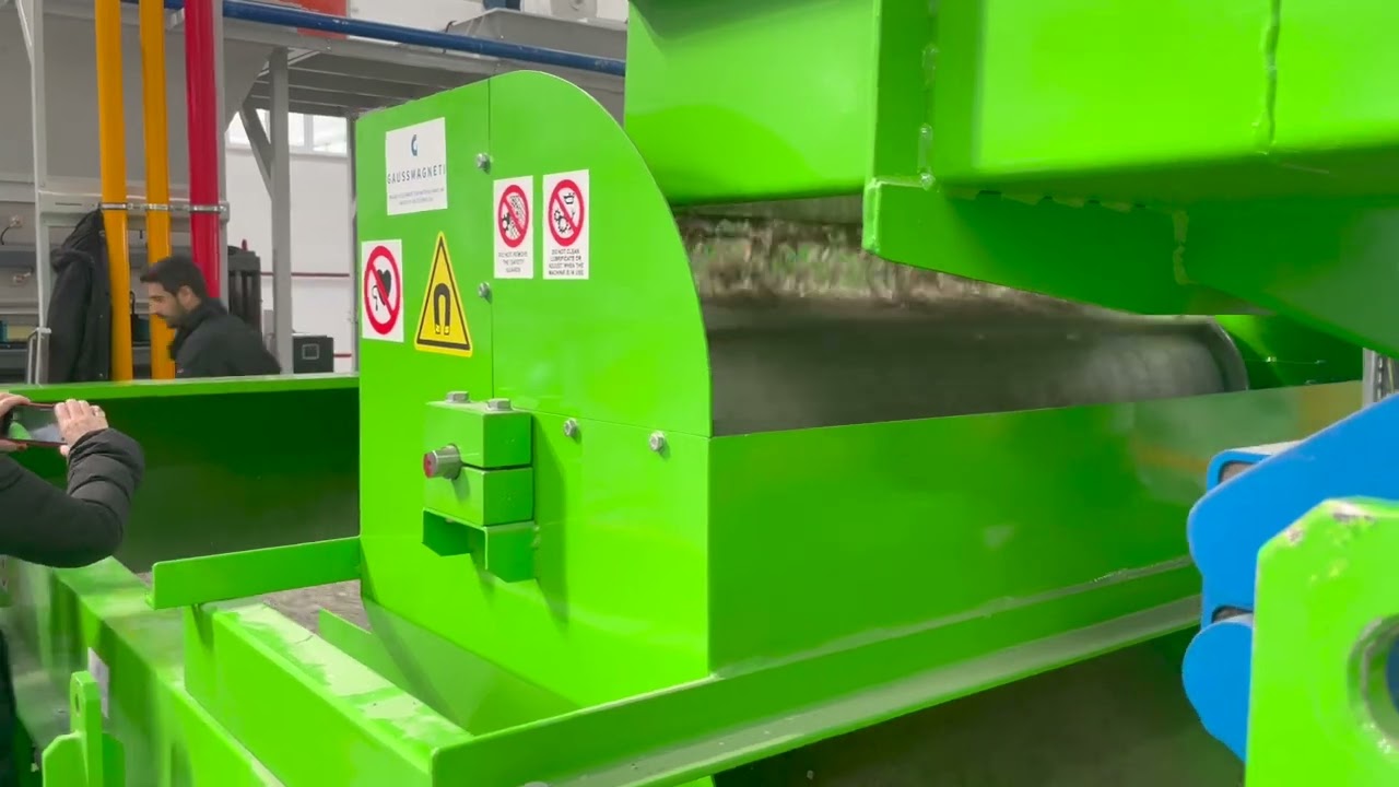 GAUSS MAGNETI  |  ECS1000 Konsentrik Eddy Current Metal Ayırıcı