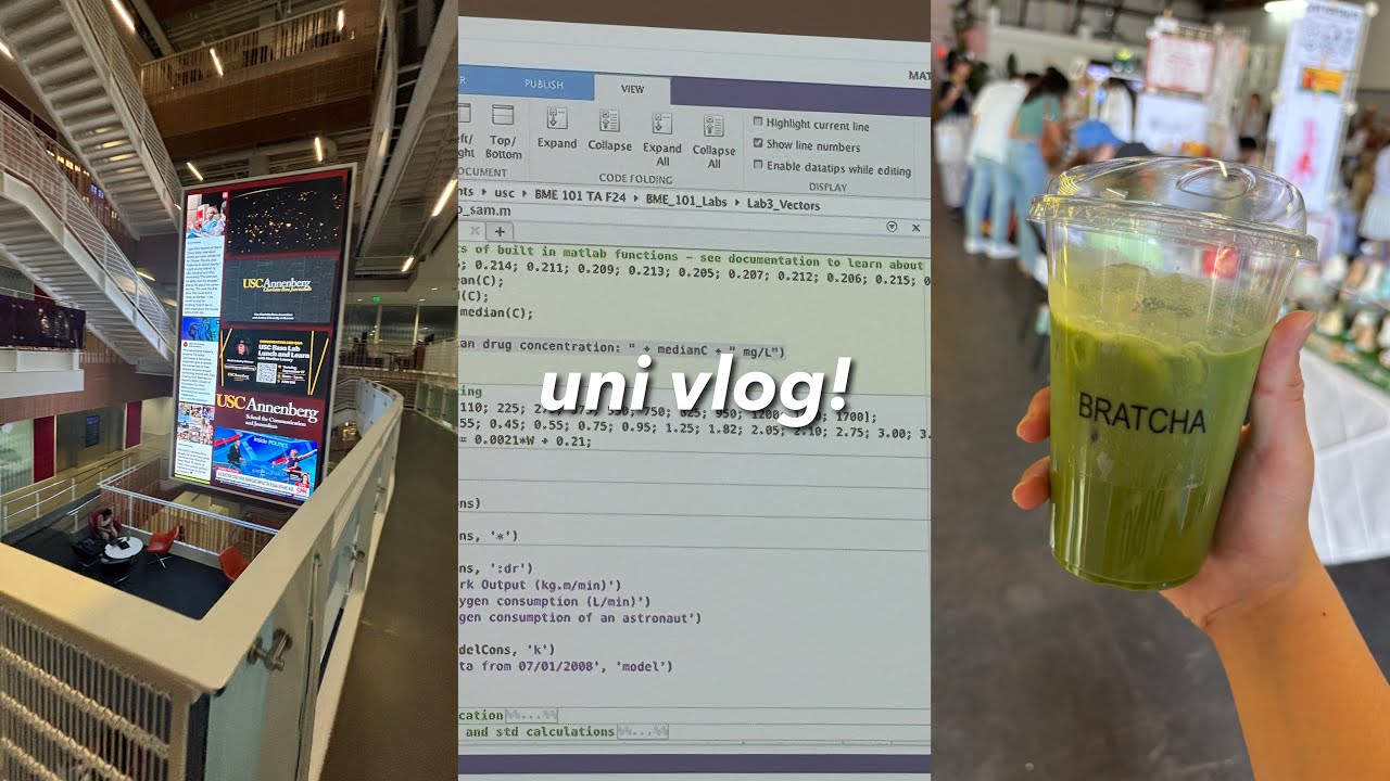 study vlog ☁️ college sophomore's week in the life