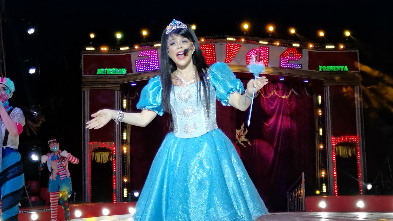princesita anacelia en el circo Atayde 18 de agosto parte 1