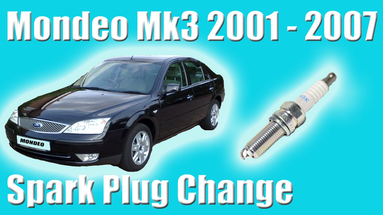 Ford Mondeo Mk3 Spark Plugs Change 1 8LX   2 0 Petrol 2001   2007