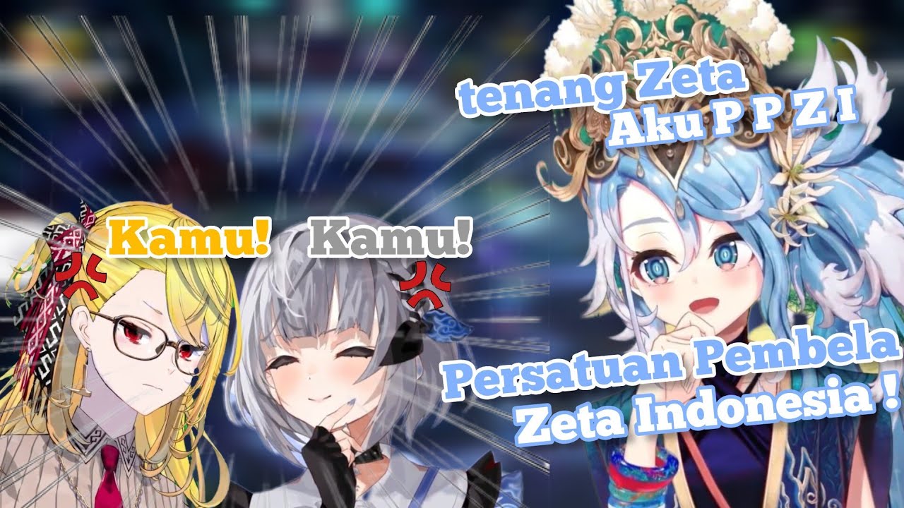 Kaela gelud sama Zeta, & Kobo tiba2 ngide PPZI (Persatuan Pembela Zeta Indonesia)[Hololive ID Clips]