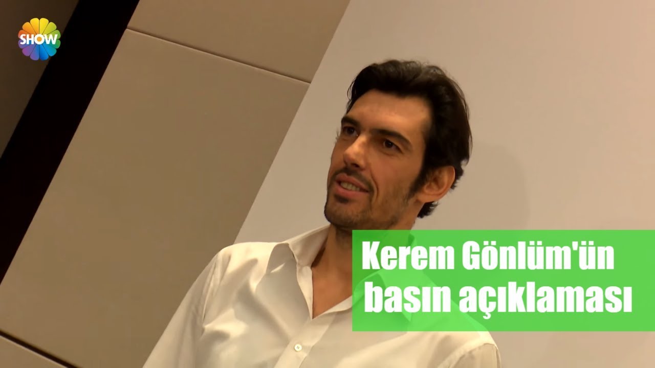 Kerem Gönlüm'ün basın açıklaması