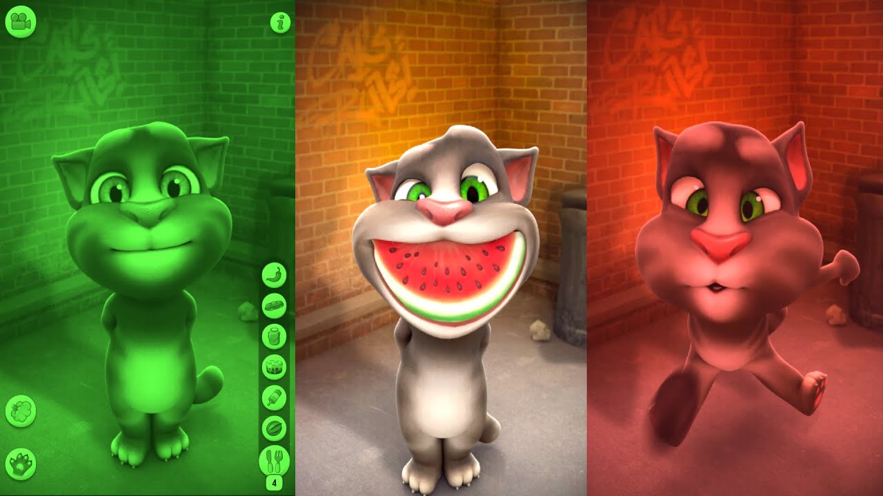 Talking Tom Cat  Gameplay -- relexing gameplay