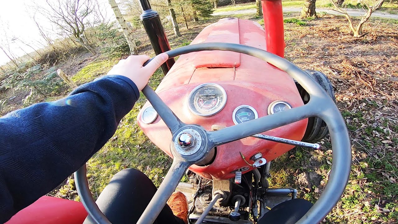 Mit liv som ung landmands / farmer YouTuber | Der gøres klar til kartofler med Massey Ferguson 35X