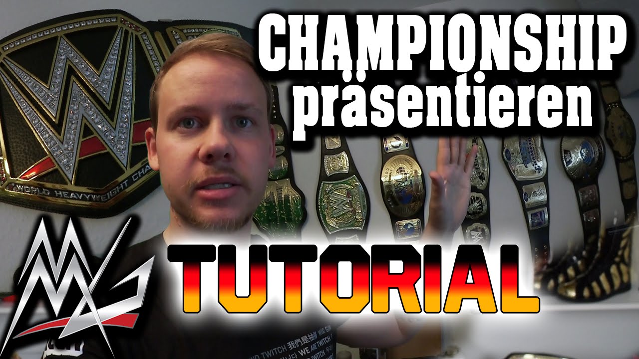 Tutorial: Championships präsentieren, aufhängen, hinstellen | WWE NERDSTUFF
