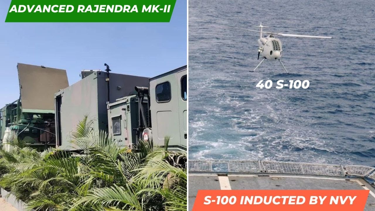 Schiebel S-100 inducted by Navy | 3 squadrons of Akash with advanced Rajendra Mk-II
