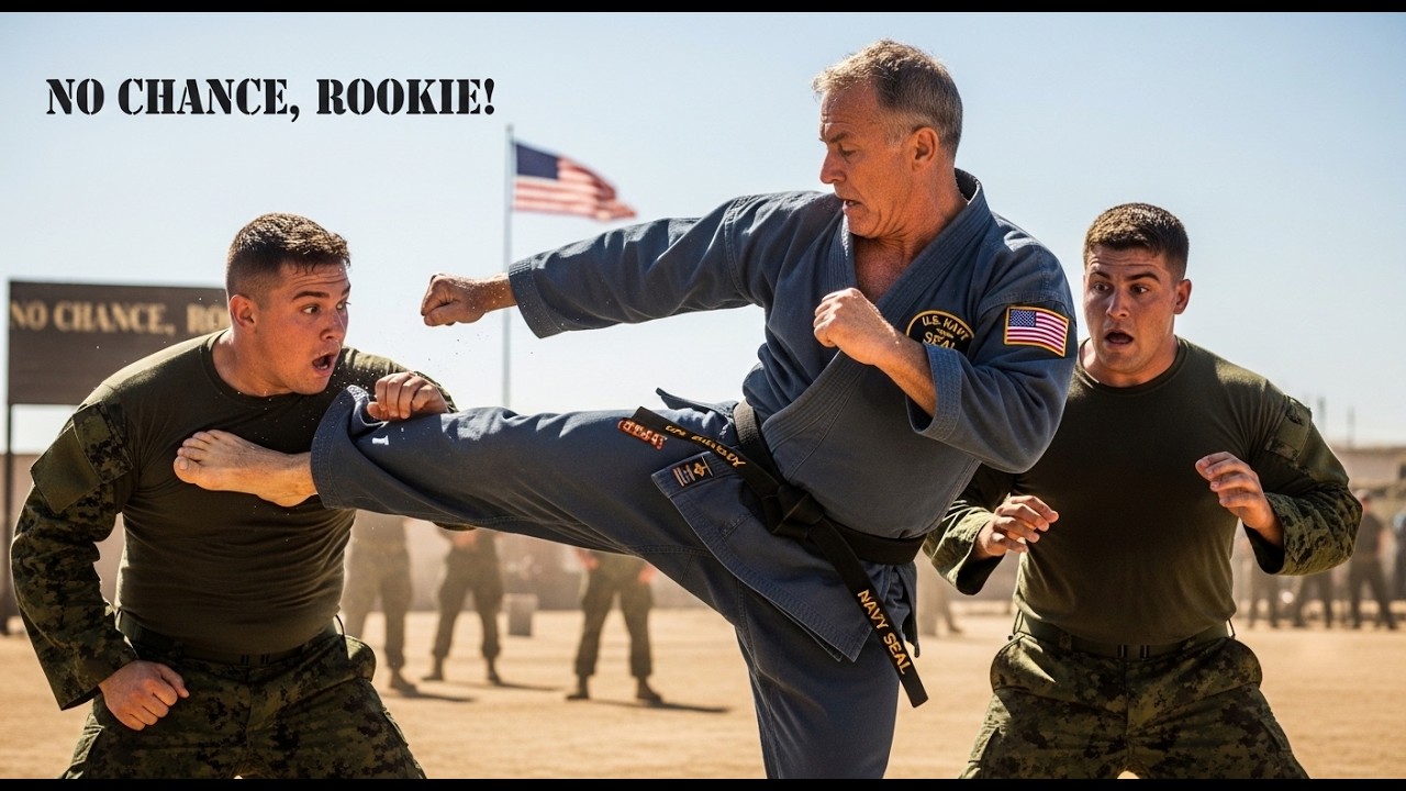 “No Chance, Rookie!” — The Navy SEAL Karate Master Struck… and Left Them Silent