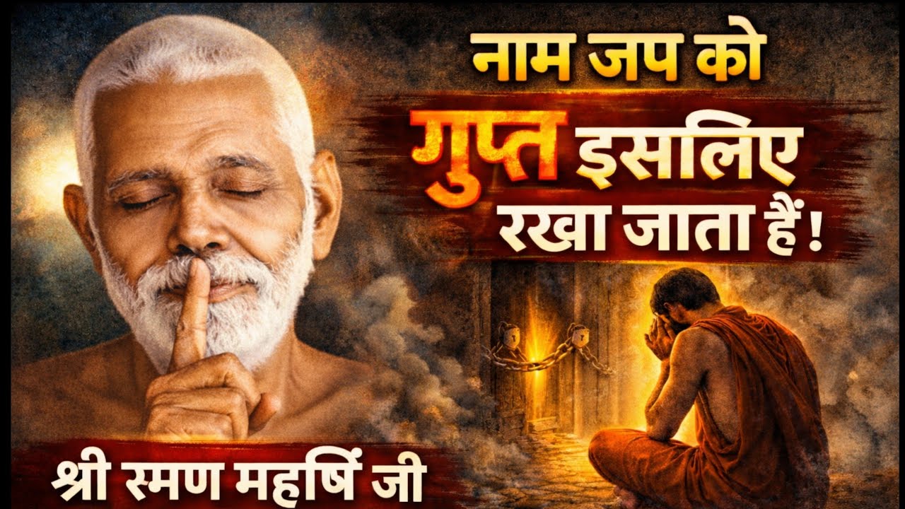 गुरु नाम🕉️ जप को गुप्त क्यों रखते हैं? | श्री रमण महर्षि की अमूल्य वाणी।