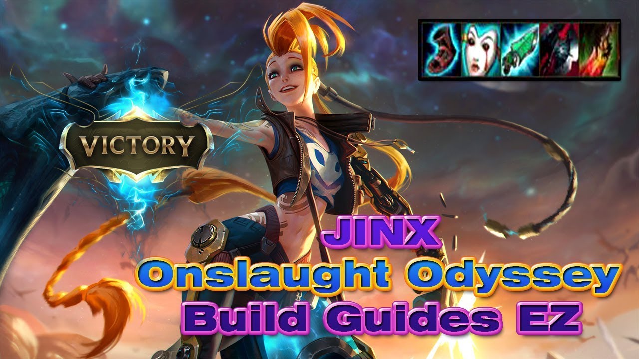 Odyssey Onslaught The Hardest Mode How to Beat With Jinx Best Augments Build Guide Full Gameplay