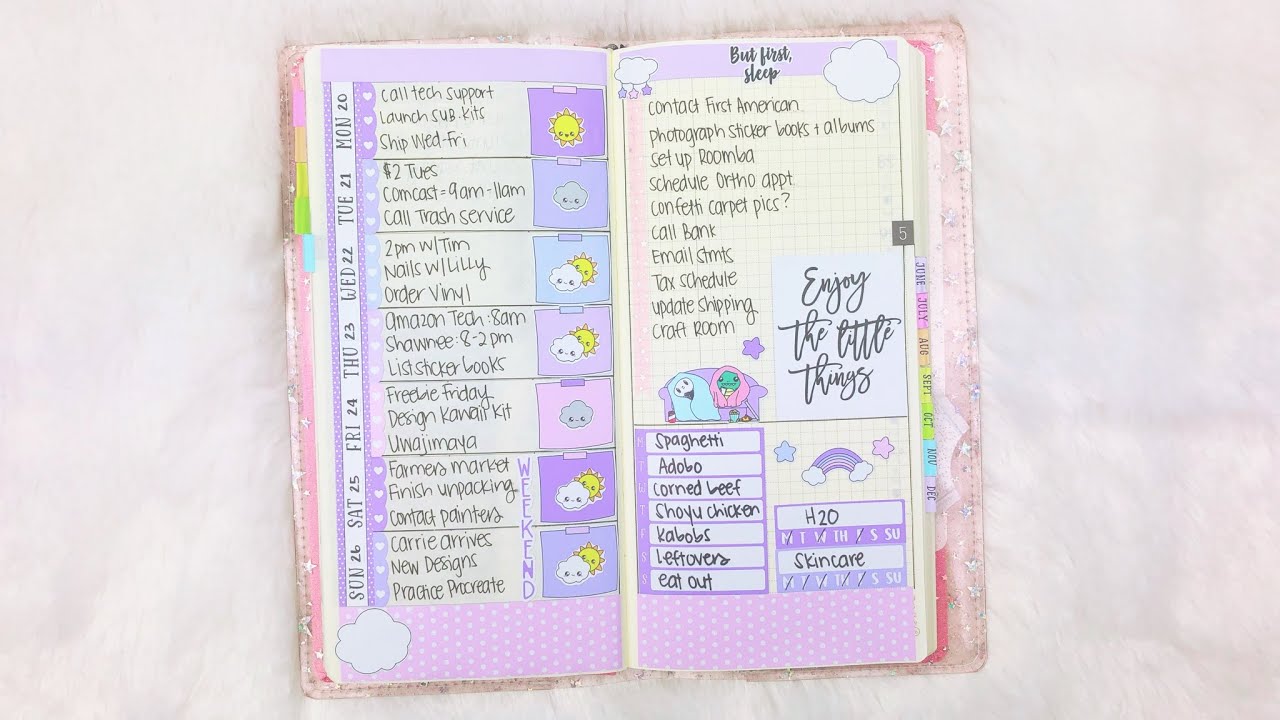 Plan With Me - Hobonichi Weeks