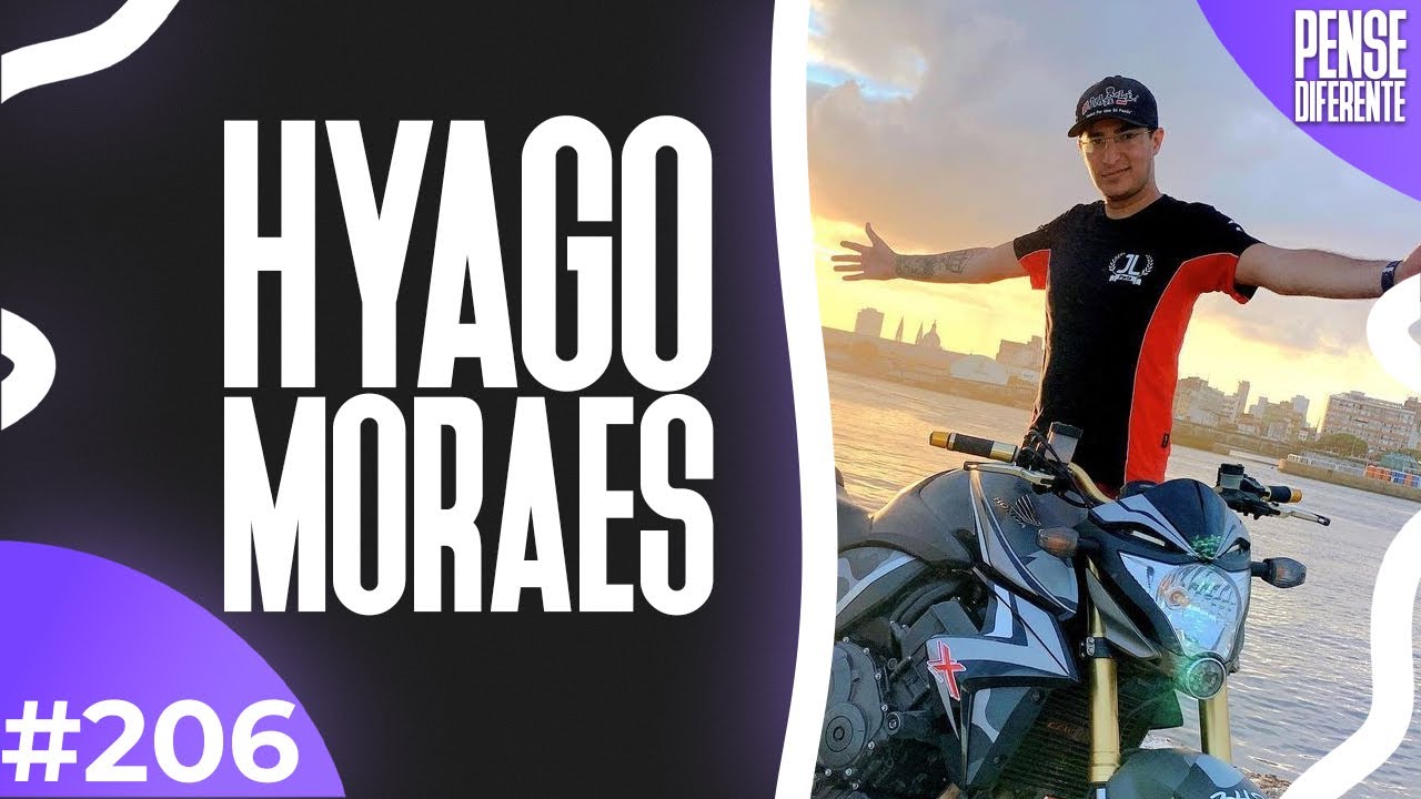 HYAGO MORAES - O MAJOR, DONO DO CANAL HYAGO DIA DE ROL&Eacute; | Pense Diferente Podcast #206