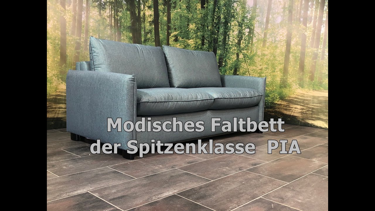 Spitzenbettsofa Bali mit Faltbett und Spitzenkaltschaummatratze: Messest&uuml;ck wie Messina nur besser