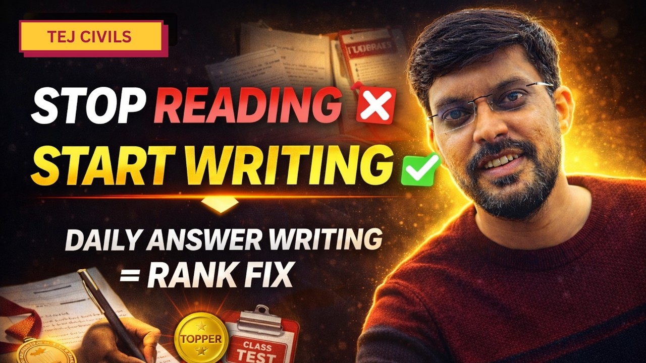 Importance of Answer Writing in RAS Mains | RAS Mains Topper Strategy 🔥 #RAS2026 #AnswerWriting