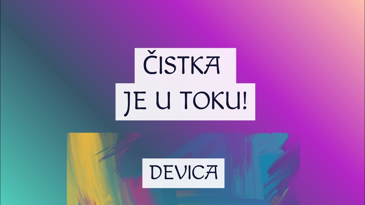DEVICA FEBRUAR - ČISTKA JE U TOKU! 