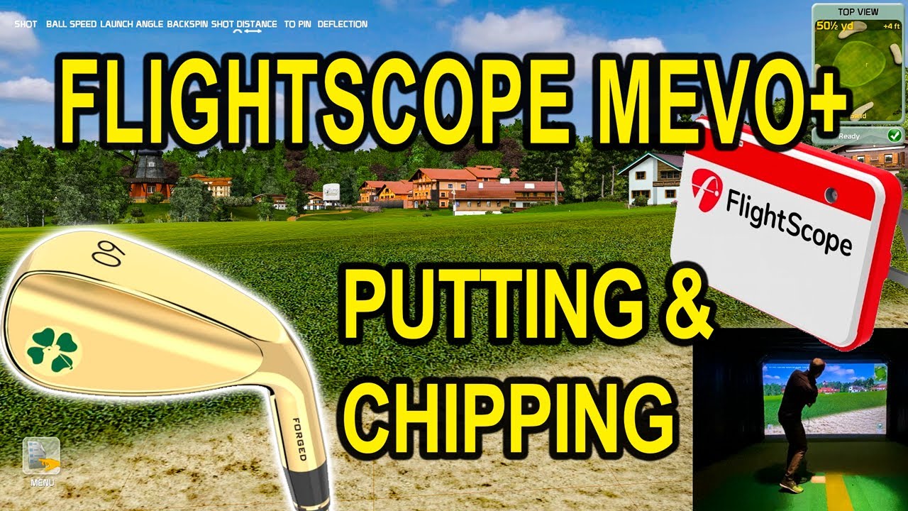 Creative Golf 3D - Golf Simulator - Flightscope Mevo+ Putting & Chipping
