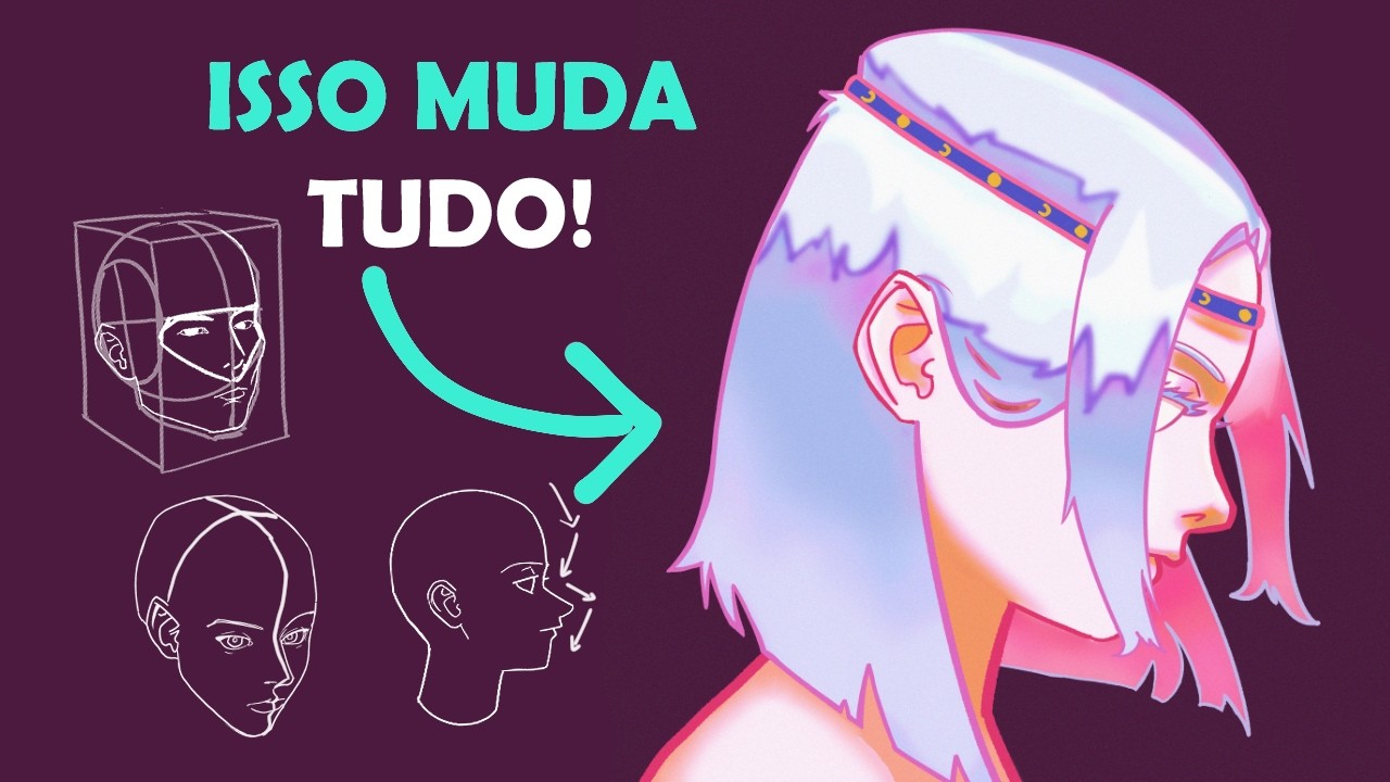Como desenhar cabeças - 3 DICAS ESSENCIAIS!