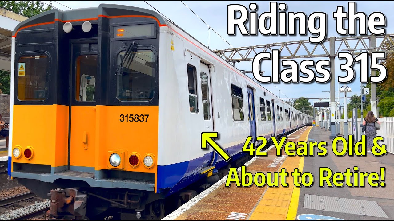 ⁴ᴷ⁶⁰ London's Last Class 315s on the Elizabeth Line before Retirement!