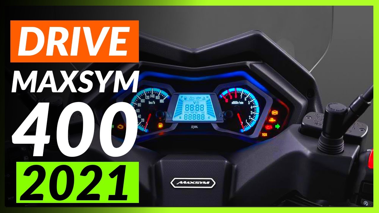 2021 SYM MaxSym 400 Drive Promo | Motorcycle TV