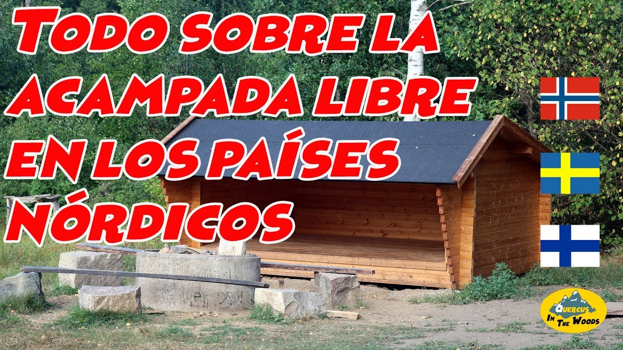 Cómo es la Acampada Libre en los países nórdicos