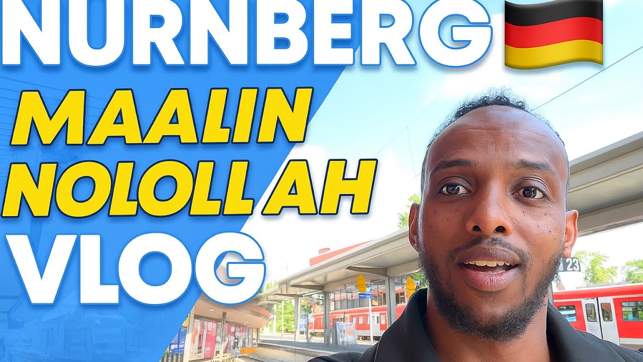 “Nolosha Maalinle Ah ee Nürnberg 😍 | Vlog Qurbaha oo Soomaali Ah”🇩🇪🇩🇪