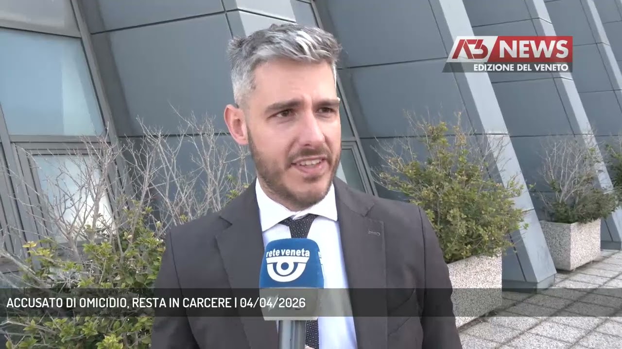ACCUSATO DI OMICIDIO, RESTA IN CARCERE | 04/04/2026